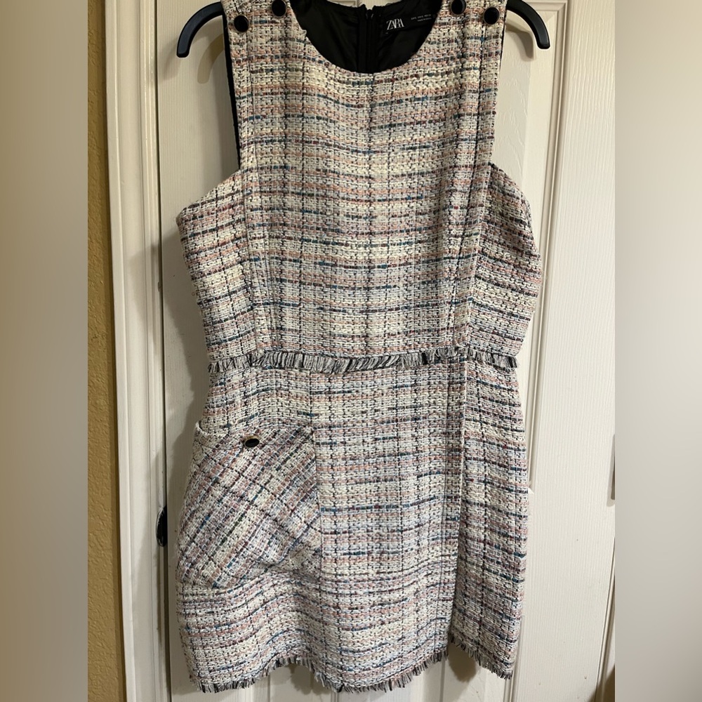 Zara Tweed Jumpsuit/Rompers